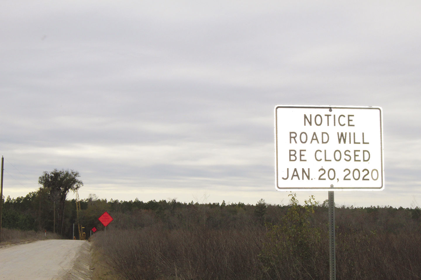 Ralph Davis Road closed for bridge repair